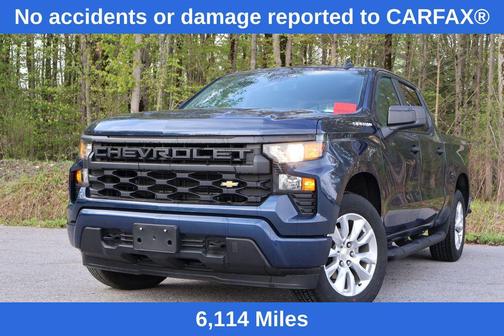 Northsky Blue Metallic 2023 Chevrolet Silverado 1500 Custom