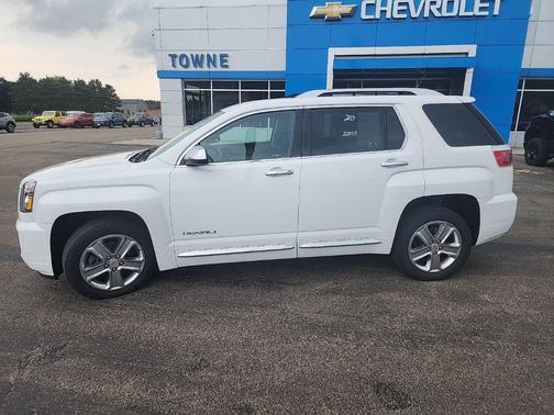 Summit White 2016 GMC Terrain Denali