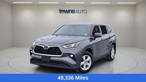 Magnetic Gray Metallic 2023 Toyota Highlander LE