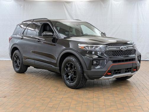 AGATE BLACK METALLIC 2023 Ford Explorer TIMBERLINE