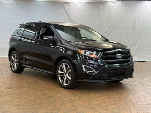 SHADOW BLACK 2017 Ford Edge SPORT