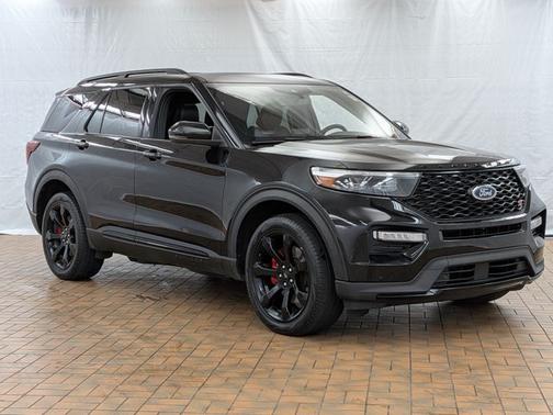 AGATE BLACK METALLIC 2024 Ford Explorer ST