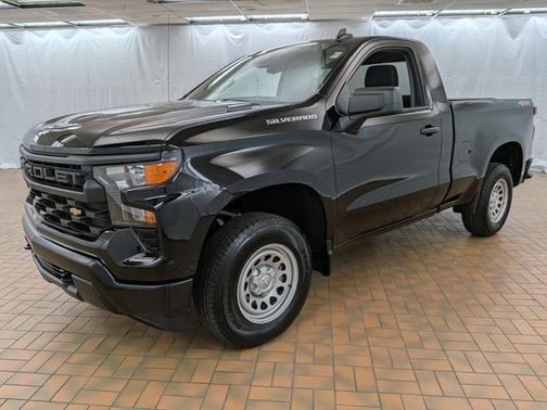 Black 2026 Chevrolet Silverado 1500 WT