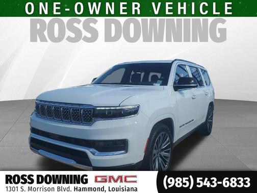 Bright White Clearcoat 2024 Jeep Grand Wagoneer Series III