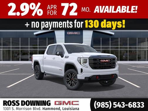 Summit White 2026 GMC Sierra 1500 AT4