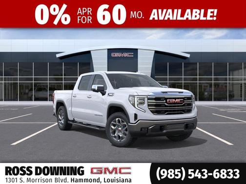Summit White 2026 GMC Sierra 1500 SLT