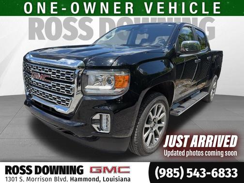 Onyx Black 2022 GMC Canyon Denali