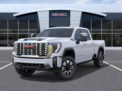 Glacier White 2026 GMC Sierra 2500 Denali