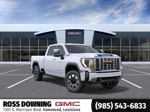 Glacier White 2026 GMC Sierra 2500 Denali