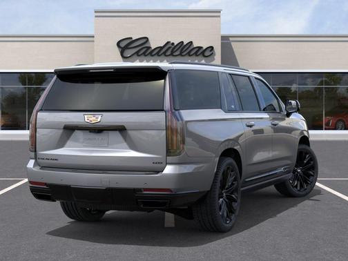 Silver Metallic 2026 Cadillac Escalade ESV Platinum Sport