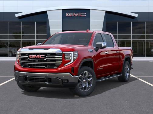 Volcanic Red 2026 GMC Sierra 1500 SLT
