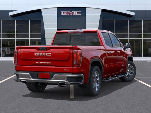 Volcanic Red 2026 GMC Sierra 1500 SLT