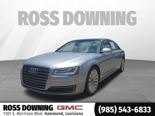 Silver Metallic 2015 Audi A8 L 3.0T