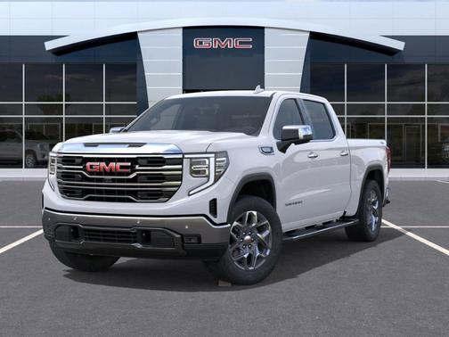 Summit White 2026 GMC Sierra 1500 SLT