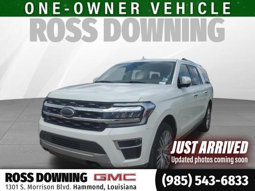 White Metallic 2022 Ford Expedition Max Limited