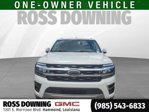 White Metallic 2022 Ford Expedition Max Limited