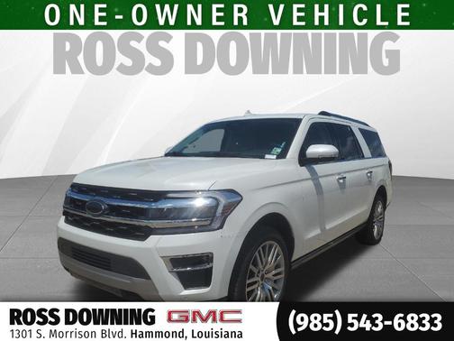 White Metallic 2022 Ford Expedition Max Limited