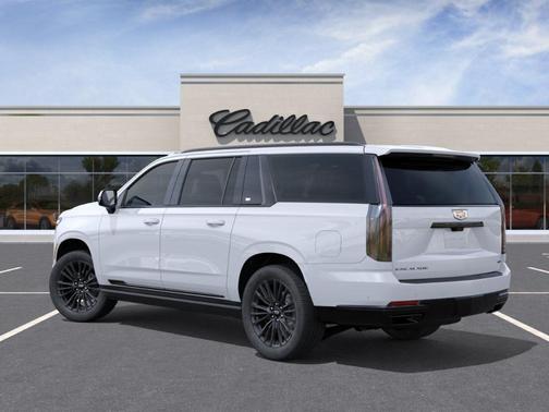 Vibrant White 2026 Cadillac Escalade ESV Platinum Sport