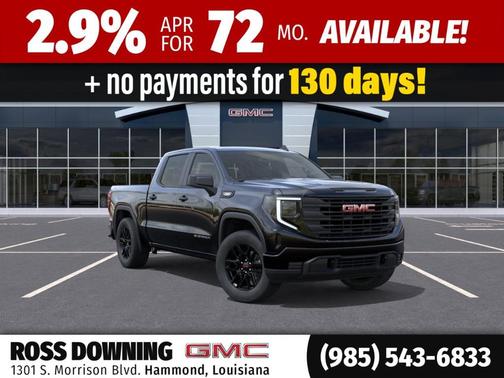 Onyx Black 2026 GMC Sierra 1500 Pro