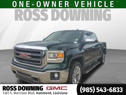 Emerald Green Metallic 2014 GMC Sierra 1500 SLT