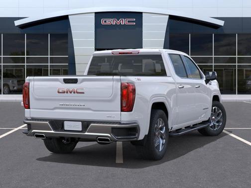Glacier White 2026 GMC Sierra 1500 SLT