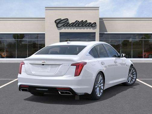Summit White 2026 Cadillac CT5 Premium Luxury RWD