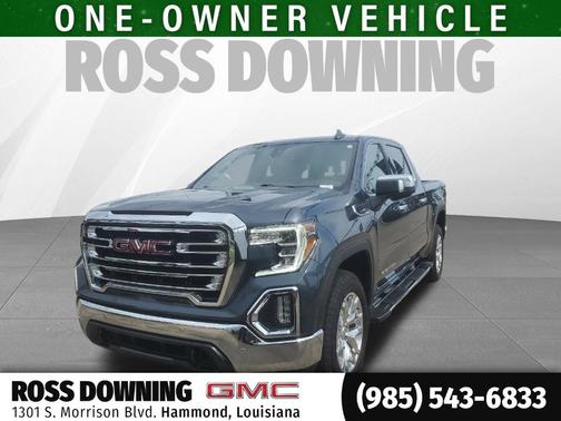 Dark Sky Metallic 2021 GMC Sierra 1500 SLT