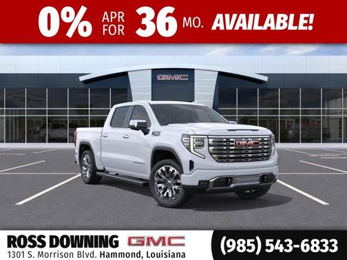 Glacier White 2026 GMC Sierra 1500 Denali