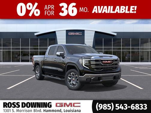 Onyx Black 2026 GMC Sierra 1500 SLT