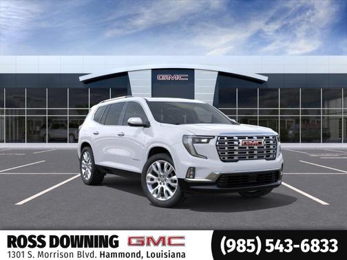 Summit White 2026 GMC Acadia Denali