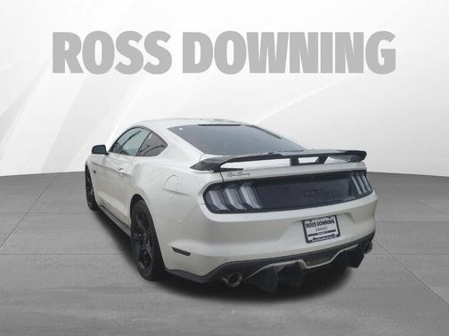 White Platinum Clearcoat Metallic 2017 Ford Mustang GT Premium