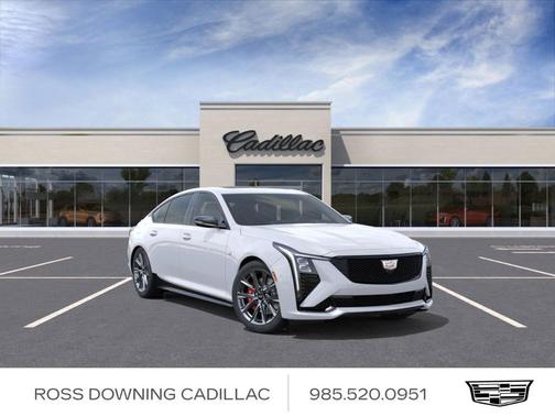 Summit White 2026 Cadillac CT5 Sport RWD