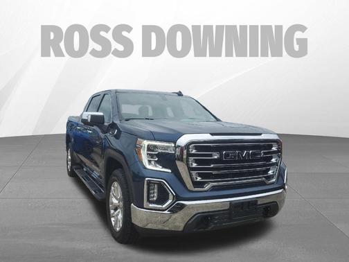 Pacific Blue Metallic 2021 GMC Sierra 1500 SLT