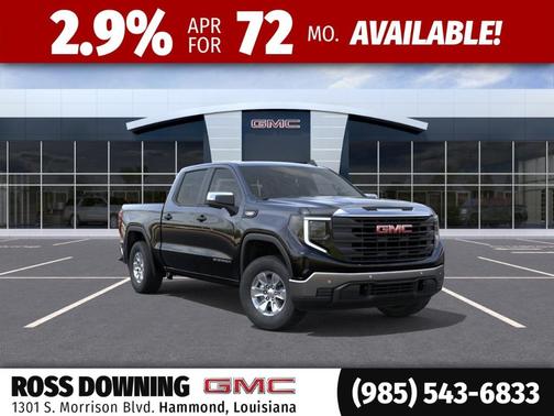 Onyx Black 2026 GMC Sierra 1500 Pro