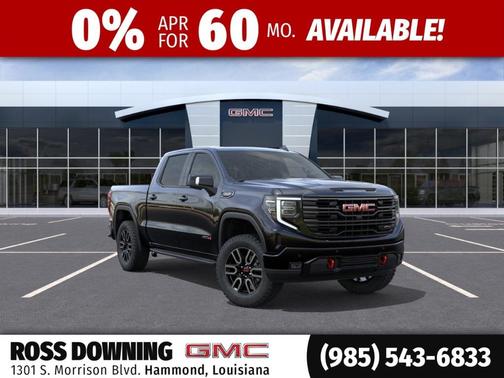 Onyx Black 2026 GMC Sierra 1500 AT4