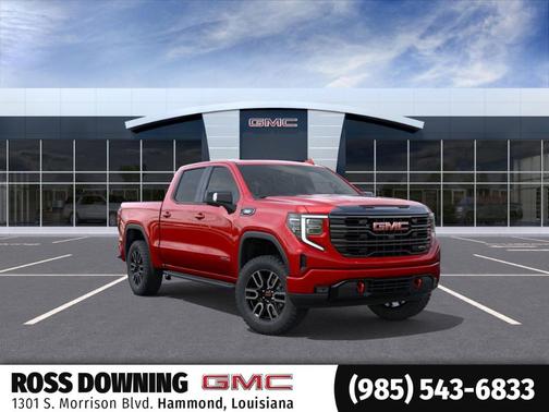 Volcanic Red 2026 GMC Sierra 1500 AT4