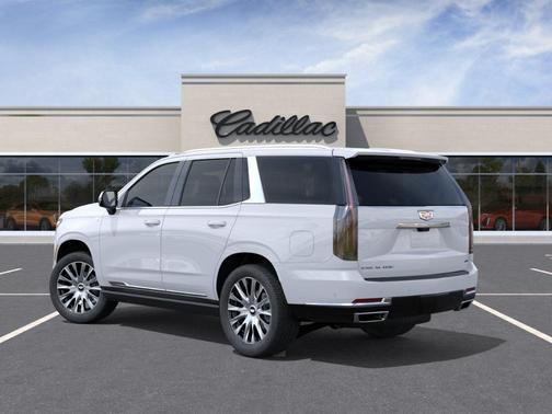 Vibrant White 2026 Cadillac Escalade Platinum Luxury