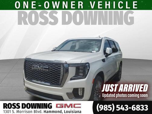 White Frost Tri-Coat 2024 GMC Yukon Denali Ultimate