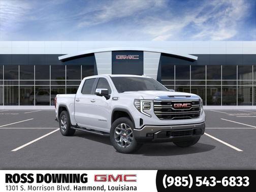 Summit White 2026 GMC Sierra 1500 SLT