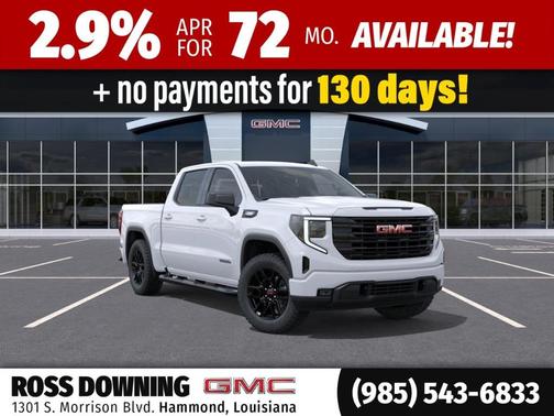 Summit White 2026 GMC Sierra 1500 Elevation