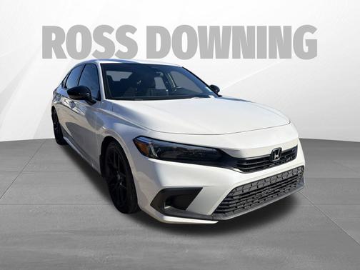White 2023 Honda Civic Sport