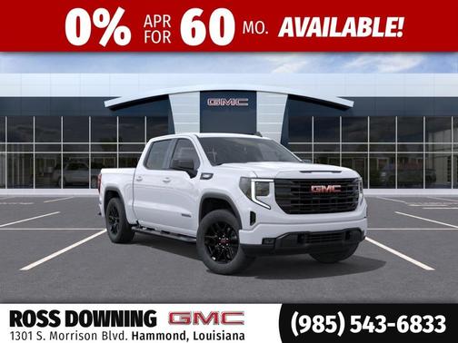 Summit White 2026 GMC Sierra 1500 Elevation
