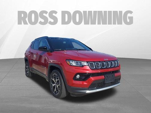 Red 2025 Jeep Compass Limited