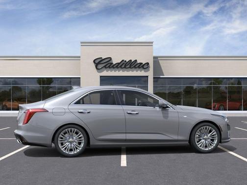 Silver Metallic 2026 Cadillac CT4 Premium Luxury