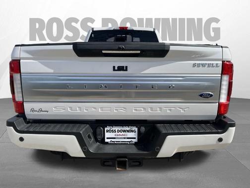 White Platinum Clearcoat Metallic 2019 Ford F-350 Limited