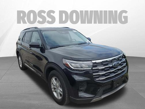 Black Metallic 2025 Ford Explorer Active