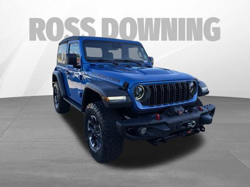 Hydro Blue Pearl Coat 2025 Jeep Wrangler Rubicon