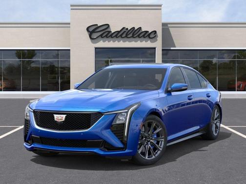 Coastal Blue Metallic 2026 Cadillac CT5 Sport RWD