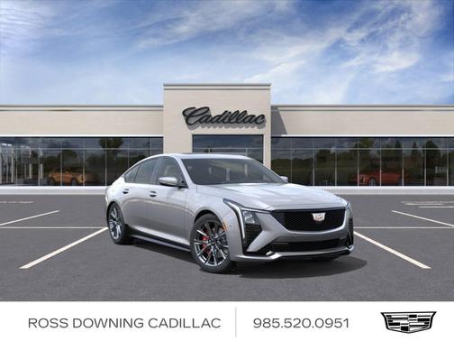 Silver Metallic 2026 Cadillac CT5 Sport RWD