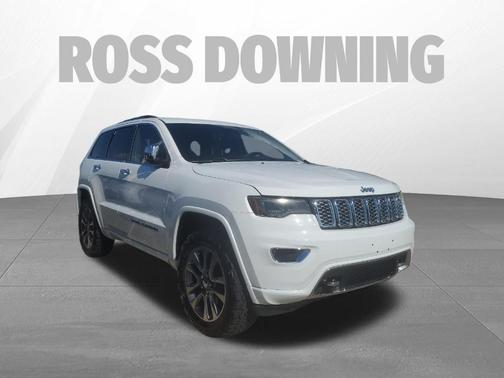 Bright White Clearcoat 2018 Jeep Grand Cherokee Overland